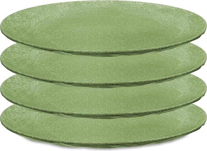 Actual product image Koziol Dinner Plate Club 4 pieces, Green (4 x, 26 cm)