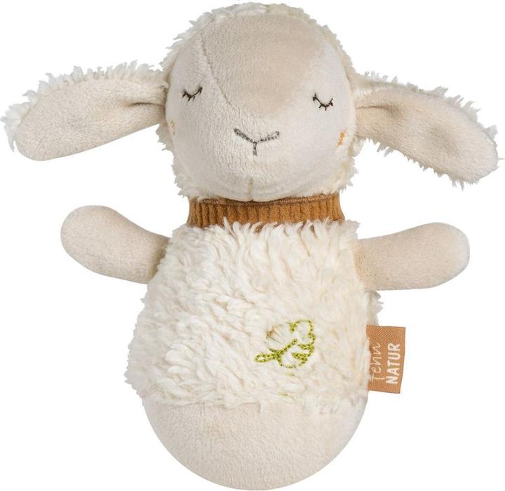 Produktbild Fehn Rasseln & Greiflinge Steh-auf-Figur NATUR - Schaf
