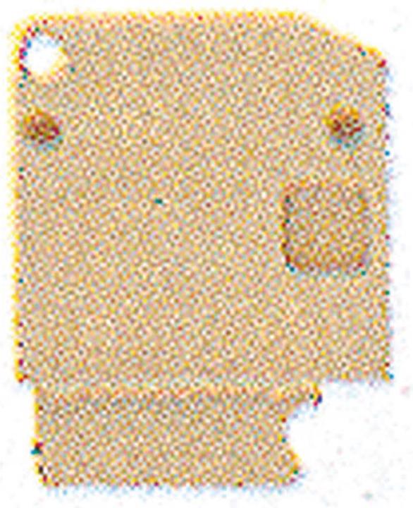 Actual product image Weidmüller AP AKZ2.5 BL end plate 2.5mm direct mounting 0697380000