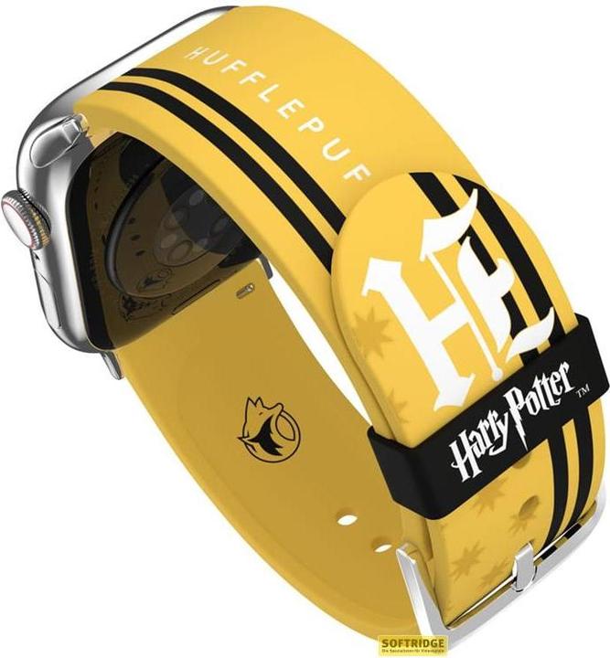 Produktbild Moby Fox Harry Potter bracelet pour smartwatch House Pride II - Hufflepuff (Schweiss- und UV-beständig, Hochwertiges Silikon)
