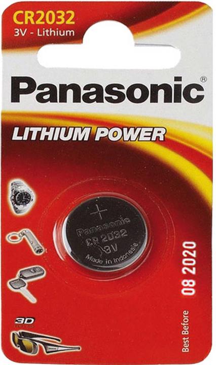 Panasonic Lithium Power (1 Stk., CR2032, 225 mAh)