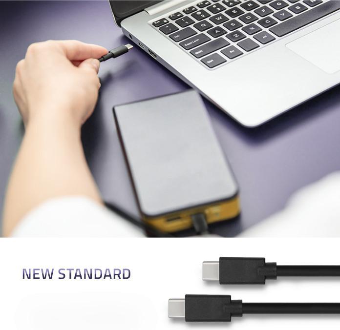 Image du produit Qoltec 52347 Câble USB 2.0 type C mâle (2.50 m, USB 2.0)