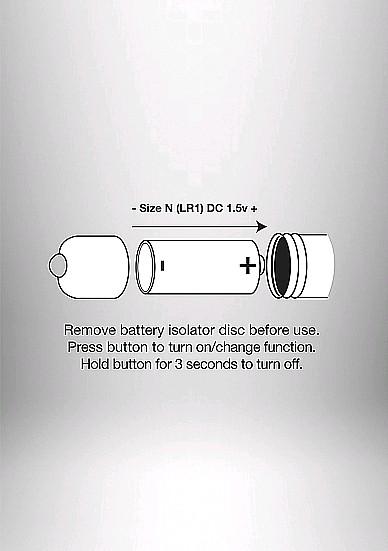 Actual product image Rocks-Off Vibro Anal Plug
