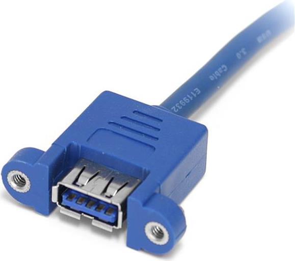 Immagine prodotto StarTech Cavo pinheader USB 3.0 a 2 porte - da USB A a cavo header per scheda madre - Bu/Bu (USB-A, 2 Porti)