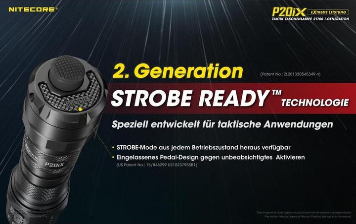 Immagine prodotto Nitecore P20iX - 4000 lumen (14 cm, 4000 lm)