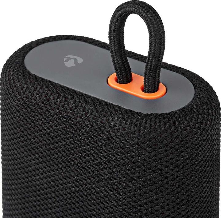 Actual product image Nedis Bluetooth Speaker, 7W - Black (7 h, Rechargeable battery operated)