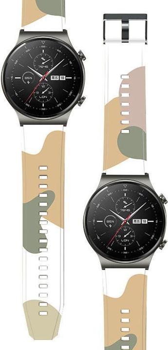 Actual product image Hurtel Strap Moro Band For Huawei Watch GT2 Pro Silicone Strap Camo Watch Bracelet (7) (Plastic)