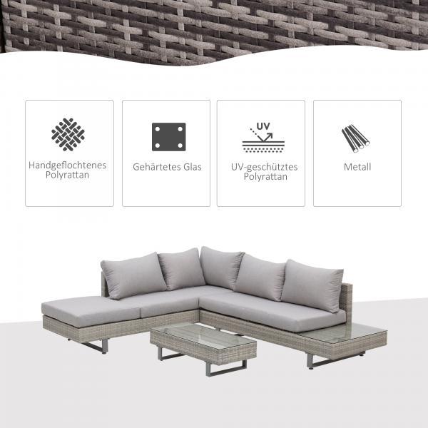 Actual product image Outsunny Garden furniture set