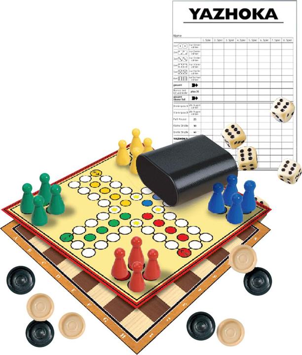 Productafbeelding Idena Spelcollectie 99 spellen Blikken doos (Duits)