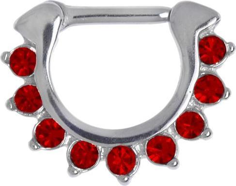 Produktbild Bijouteria Septumpiercing (Chirurgenstahl 316L, Zirkonia)