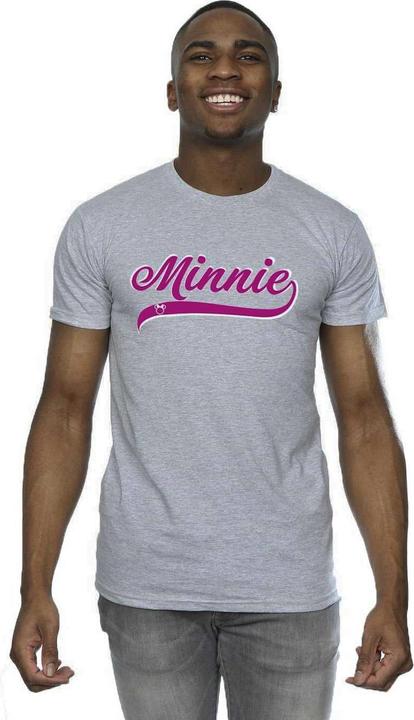 Immagine prodotto Disney Minnie Mouse Logo Maglietta Uomo (XXL)