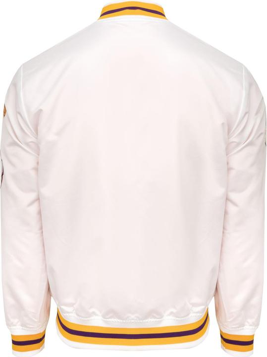 Actual product image Mitchell & Ness City Lightweight Satin Jacket - Los Angeles Lakers - M (M)