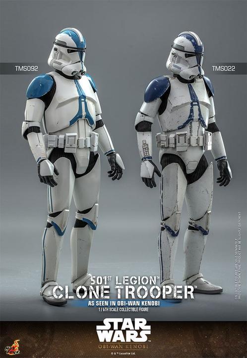 Actual product image Hot Toys Star Wars: Obi-Wan Kenobi 1/6 501st Legion Clone Trooper