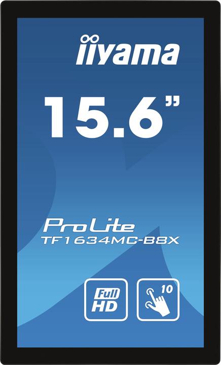 Produktbild iiyama TF1634MC-B8X (1920 x 1080 Pixel, 15.60")