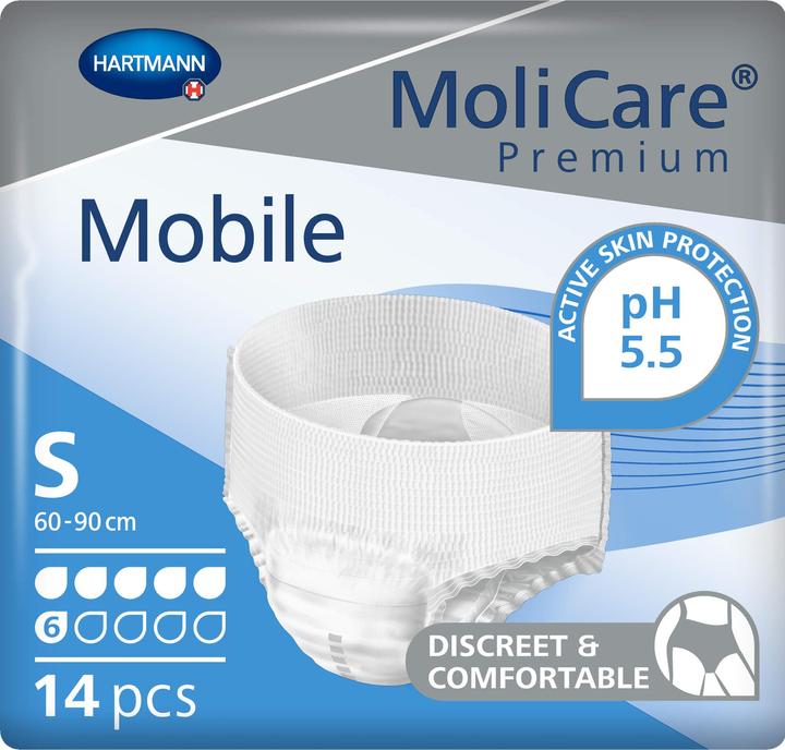 Produktbild MoliCare Mobile 6 Inkontinenz Pants (14 x, S)