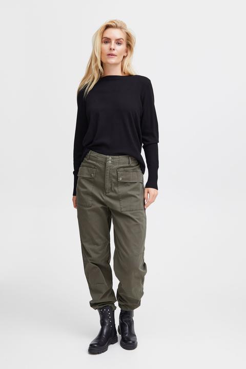 Actual product image Pulz Jeans PZDREW HW Cargo Pants Full - 50207608 (S)