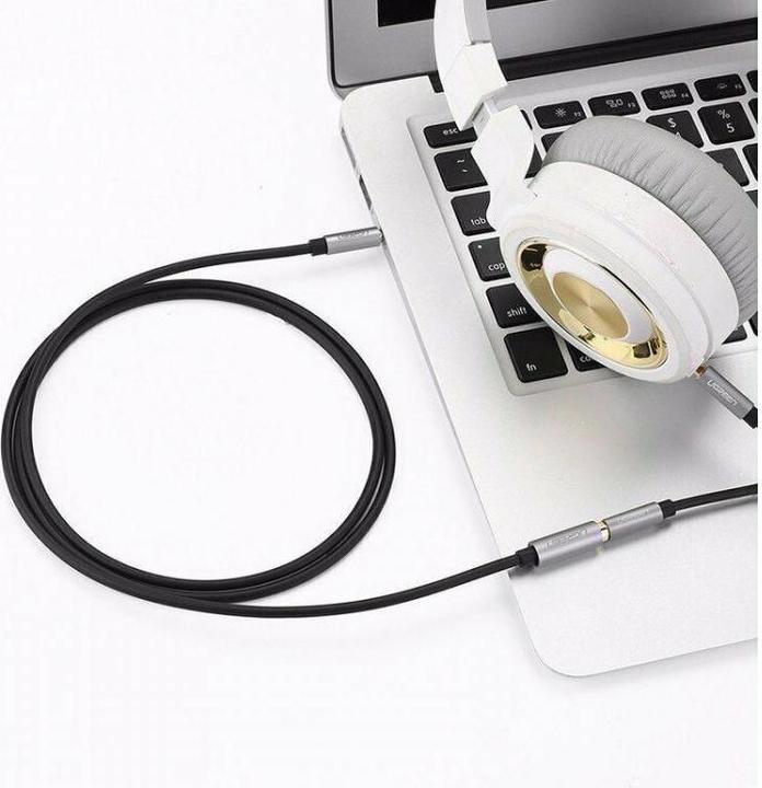Produktbild Ugreen AV118 AUX jack audio extender 3.5 mm 5m (black) (5 m)