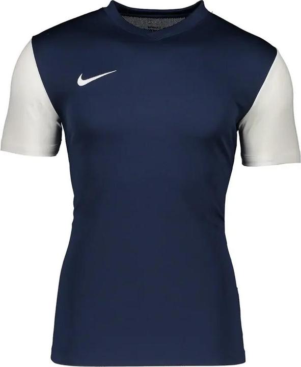 dark blue / white