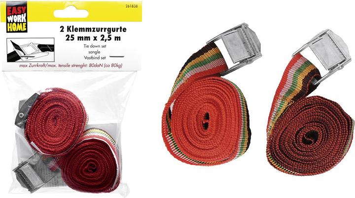 Image du produit Easy Work Sangles d'arrimage à pince