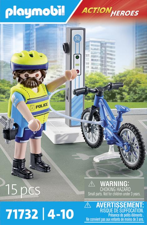 Image du produit Playmobil Patrouille de police à vélo (71732, Playmobil Action Heroes)