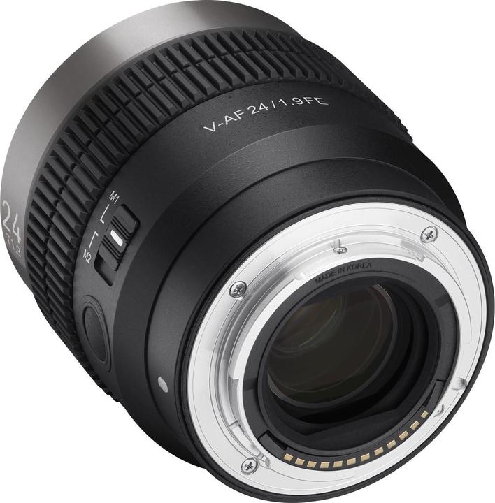 Actual product image Samyang V-AF 24mm T1.9, Sony E (Sony E, full size, APS-C / DX)