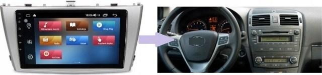 Produktbild No Name RADIO GPS NAVIGATION TOYOTA AVENSIS T27 2008-2015 (9")