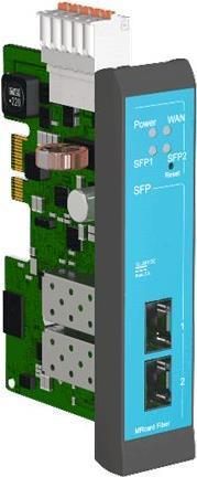 Produktbild Insys MRcard Fiber plug-in-card 2xGigabit SFP 2xdig.in