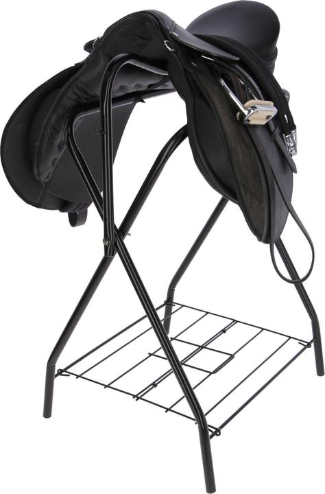Actual product image Kerbl Saddle stand to set up black