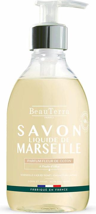 BeauTerra Flüssigseife Marseille Baumwollblüte Fl 300 ml (Flüssigseife, 718.25 ml)