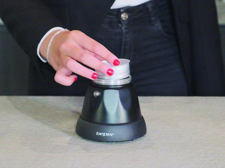 Immagine prodotto Beper BC.041N- macchina da caffè espresso elettrica- 3 bicchieri da caffè
