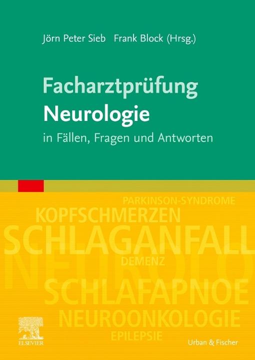 Actual product image Specialist examination neurology (German, Peter Sieb, Jörn/Block, 2022)