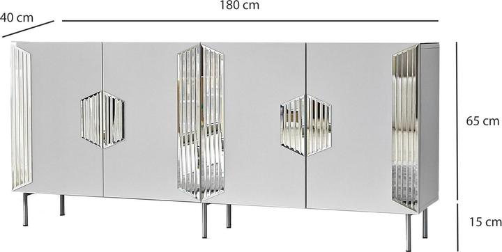 Actual product image Skye Decor Dubai (180 x 80 x 40 cm)