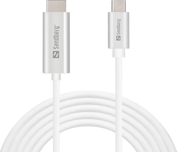 Produktbild Sandberg USB Typ C — HDMI (Typ A) (2 m, HDMI, USB Typ C)
