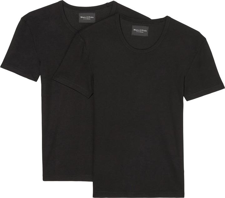 Produktbild Marc O'Polo 2er Pack Iconic Rib Organic Cotton Unterhemd / Shirt Langarm (XXL)