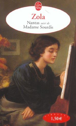 Immagine prodotto Nantas. Suivi di Madame Sourdis (Francese, Emile Zola, 2004)