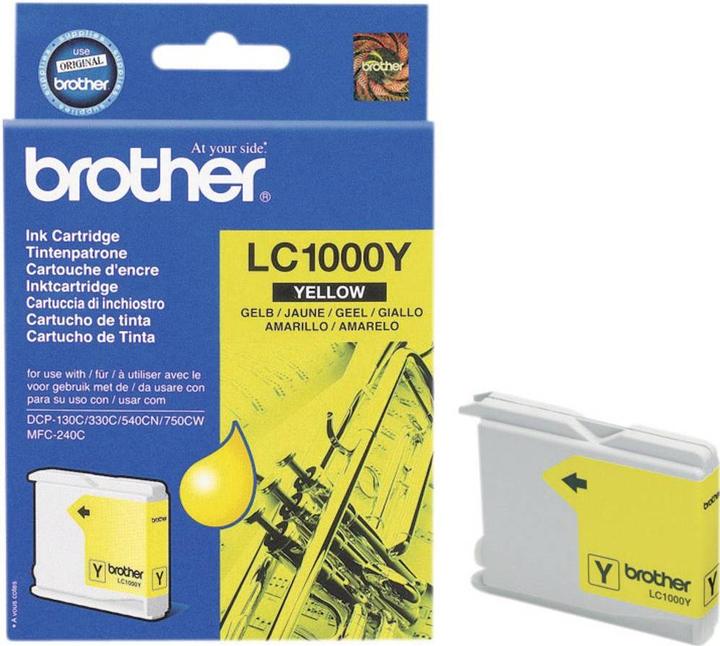 Actual product image Brother Lc-1000y (Y)