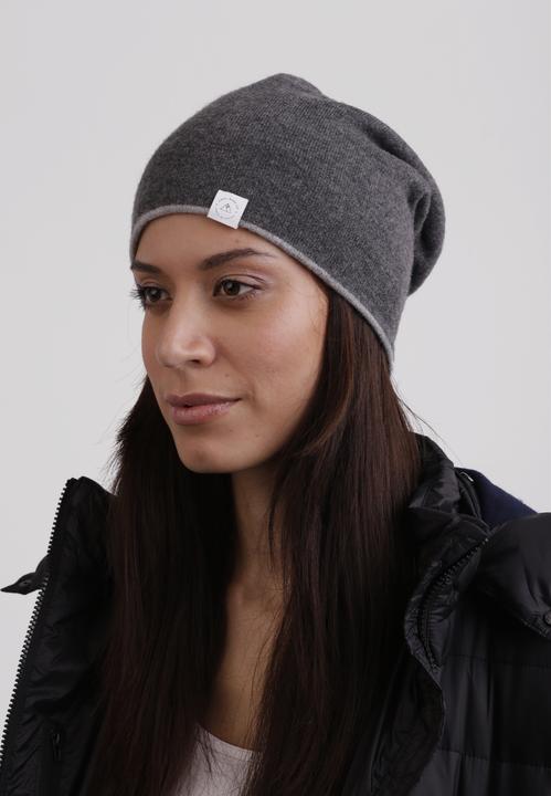 Produktbild Cash-Mere Kaschmir Wendebeanie (One Size)