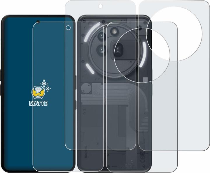 Produktbild BROTECT Entspiegelungsfolie Displayschutz Displayschutzfolie Folie Matt (2 Stück, Nothing Phone (3a) Pro)