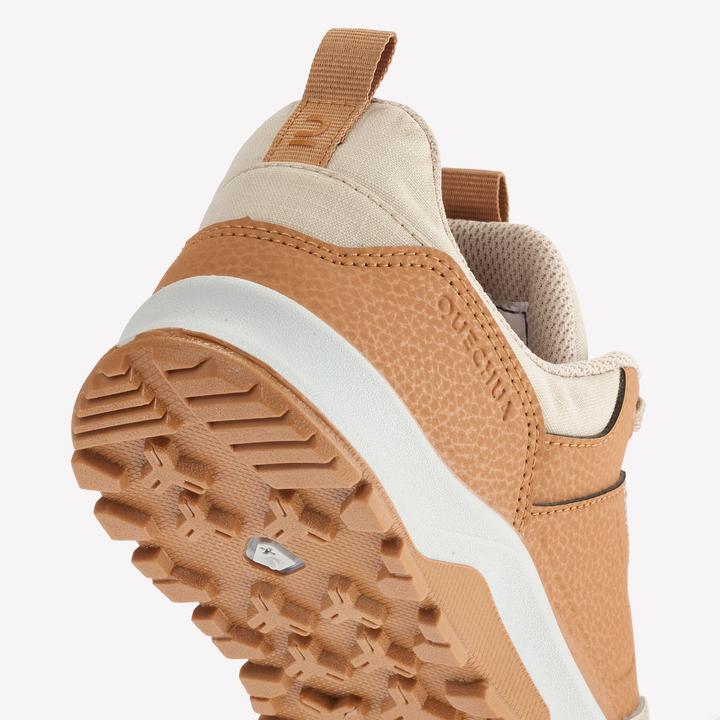 Immagine prodotto Quechua Scarpe da trekking per bambini taglia 35-38 basse e stringate - NH500 marrone (35)