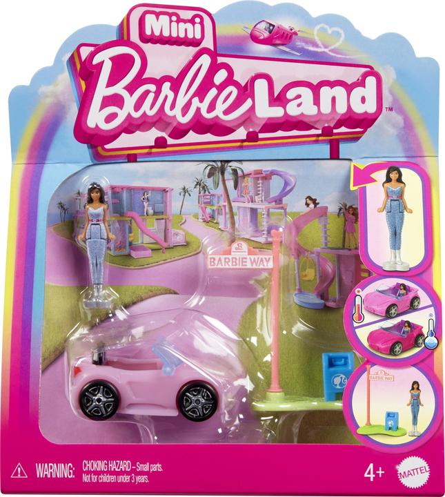 Immagine prodotto Barbie Bambola Mini BarbieLand e decappottabile