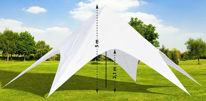 Produktbild CLP Sternzelt 12m (1200 cm, 1200 cm)