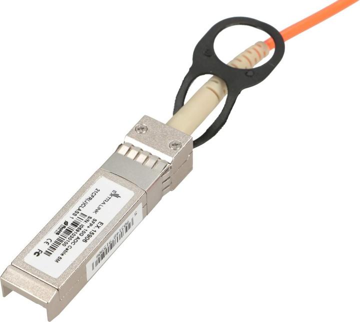 Produktbild Extralink AOC SFP+ | Kabel SFP+ AOC | 10Gbps, 5m (CAT7, 5 m)