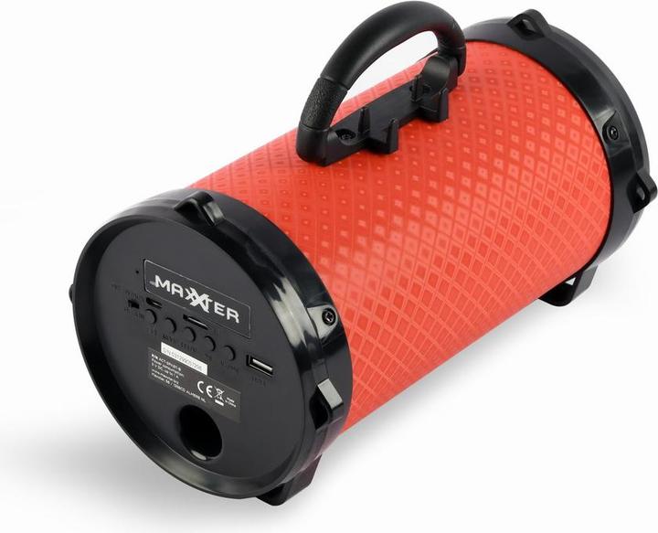 Actual product image Maxxter Bluetooth /'Boom/' speaker with equaliser function (6 h, Battery operated)