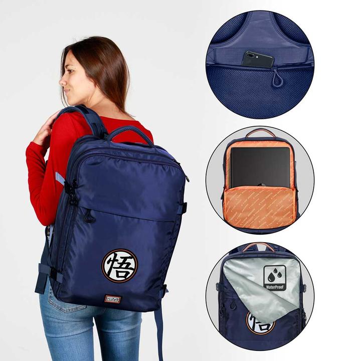 Produktbild Karactermania Large Mercury Travel Backpack 47x23x33cm Symbol