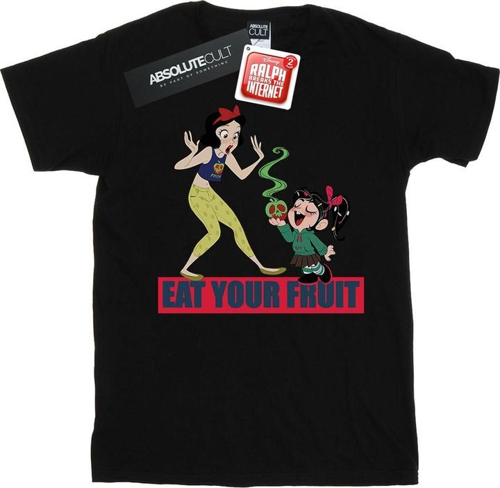 Immagine prodotto Disney Wreck It Ralph Eat Your Fruit Maglietta Ampia Donna (S)