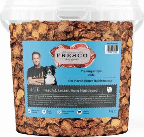 Actual product image Fresco Martin Rütter Training Drops in a Bucket (Adult, 1 pcs., 1000 g)