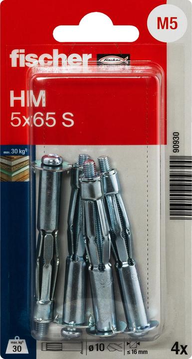 Produktbild Fischer Hohlraumdübel (4 Stk.)