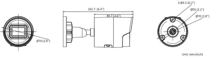 Actual product image Hikvision IP CAMERA DS-2CD2043G2-LI2U (2 8 mm) (2688 x 1520 pixels)