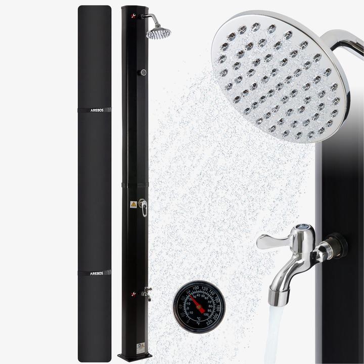 Actual product image Arebos Solar Shower