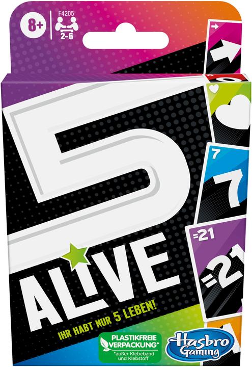 Immagine prodotto Hasbro Gaming Gioco di carte Five Alive (Tedesco)